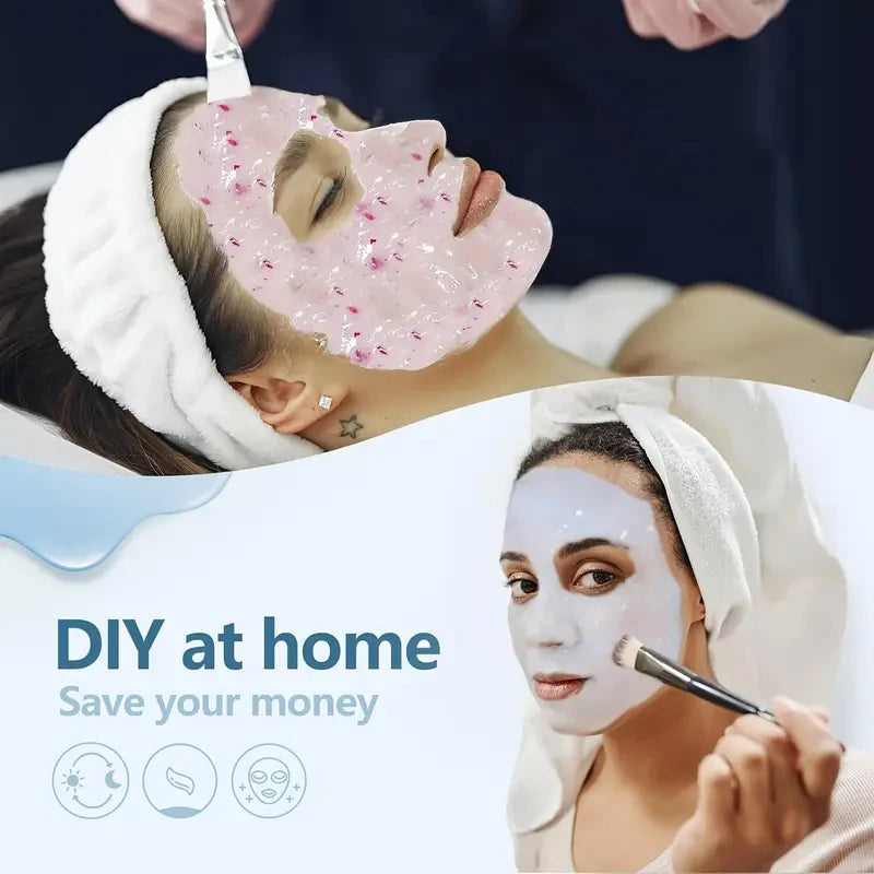 Hyaluronic acid jelly mask face, Moisturizing gel mask, Deep hydration for skin care, 11-ounce.