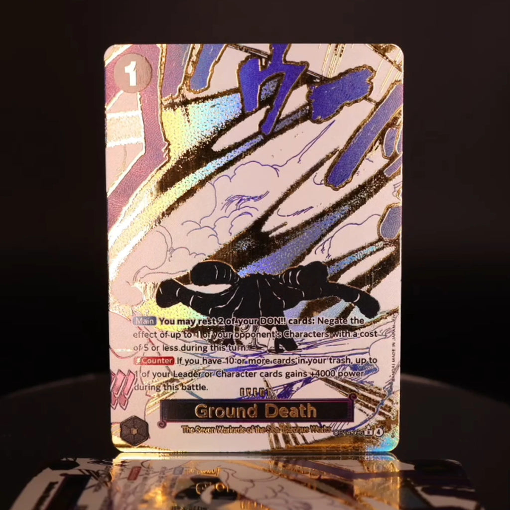 One Piece TCG OPCG English Manga Event Card Set Gear 2 DDM GGG Ground Death Frighten Me OP09 OP10 OP11 OP12 OP14 Gold Stamping