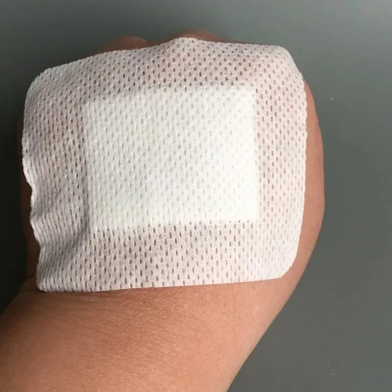 12/25/50Pcs Large Size Hypoallergenic Non-woven Wound Dressing Band Aid Bandage 6*7 10*10 10*15 10*25cm