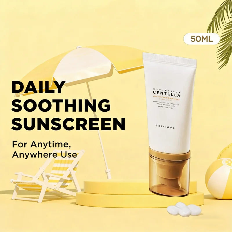 Korean Skincare Sunscreen Series,Centella Sun Serum Sunscreen,Hyalu Cica Water Fit Air Suncream ToneUp Brightening Sunblock 50ml