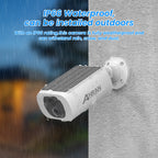 ANRAN 2K Solar Security Camera 3/5MP Outdoor Wireless 2.4G WIFI Camera Battery Cam Floodlight Color Night Vision Can't Add NVR