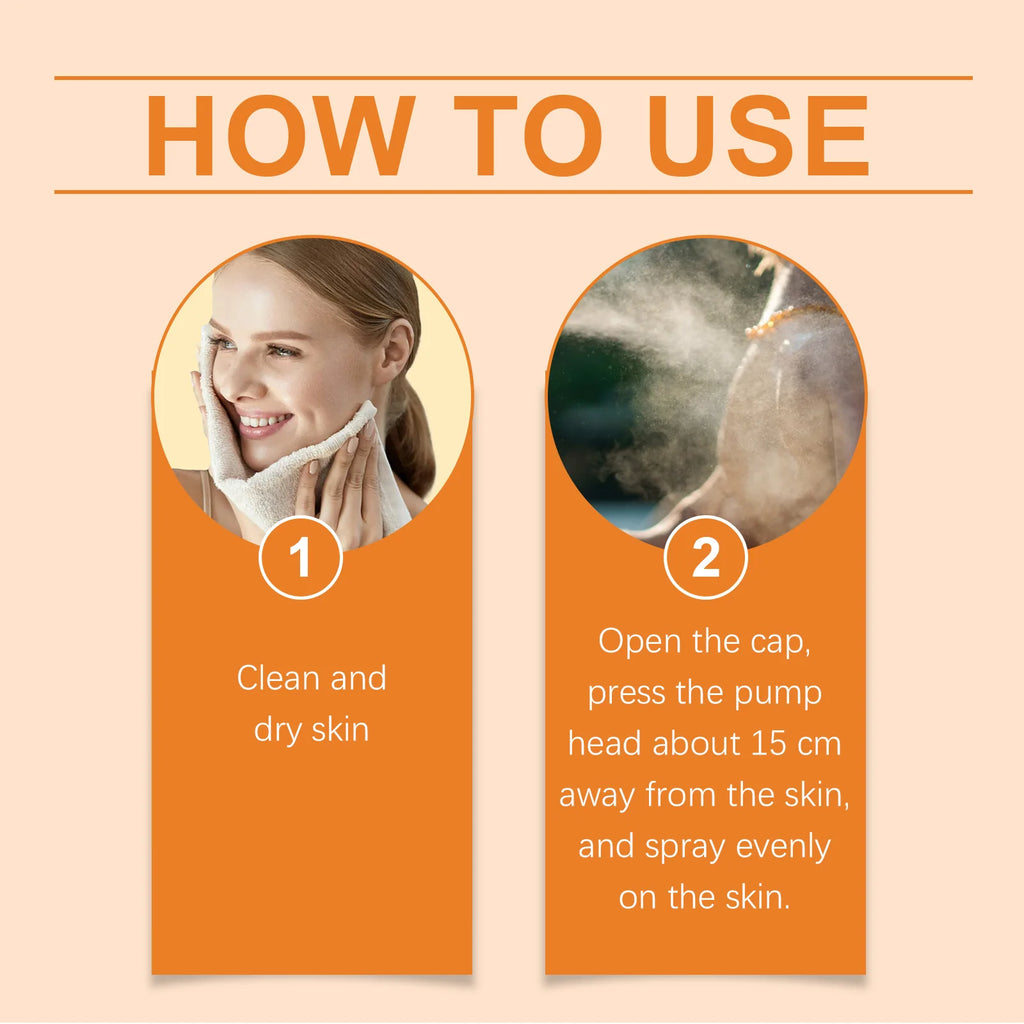 EELHOE Sun Protection Face Spray, Hydrating Moisturizer with UV Filter Lightweight Daily SPF60 Mist for Sensitive Skin Oil-Free
