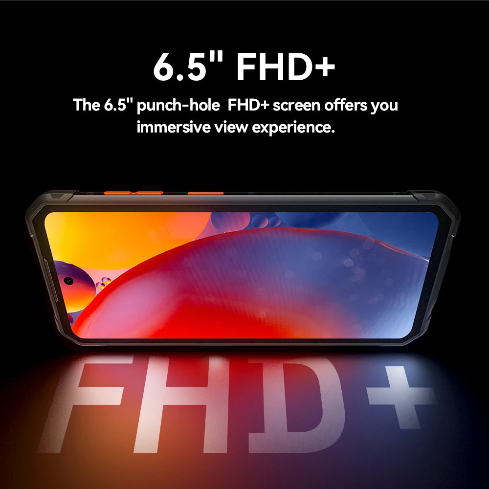 IIIF150 Air1 Rugged Phone Smartphone 5000mAh Battery 6.5" FHD+ Display 20MP Camera NFC IP68 IP69K 11.35MM Ultra-Thin Rugged