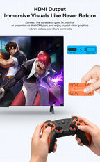 U36 Game Joystick with 50,000+ games pre-installed, 4K HD output, Retro game console, 3D, 40+ emulators, PSP, PS1