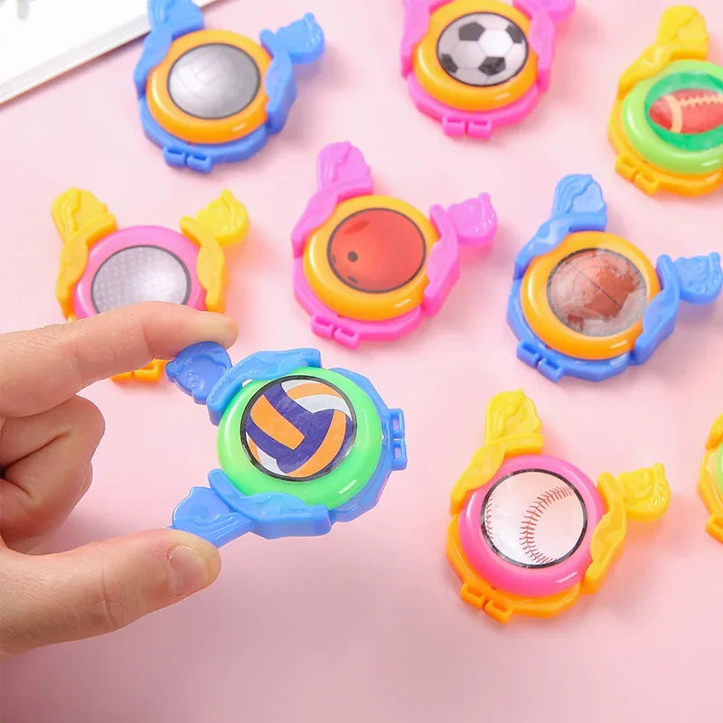 5/10pcs Mini Flying Saucer Handheld UFO Catapult Toy for Kids Birthday Party Favor Treat Guest Gifts School Board Game Ürün ana görseli