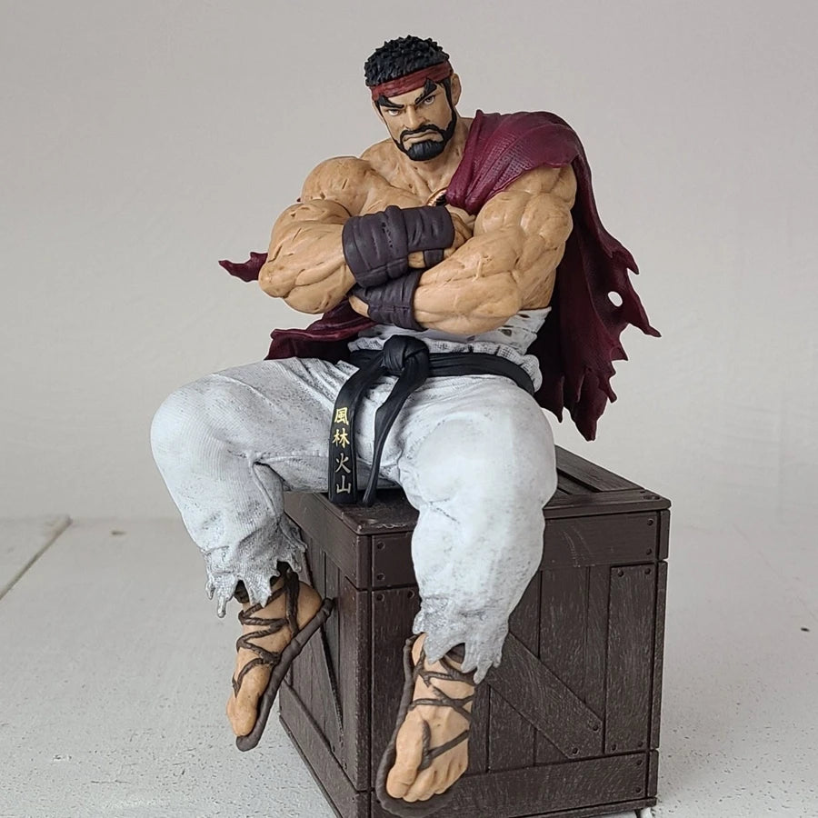 14cm Street Fighter 6 Anime Game Figure Ryu Action Figure Noodle Stopper Ryu Figurine Room Decorations PVC Collection Model Toys Secondary image