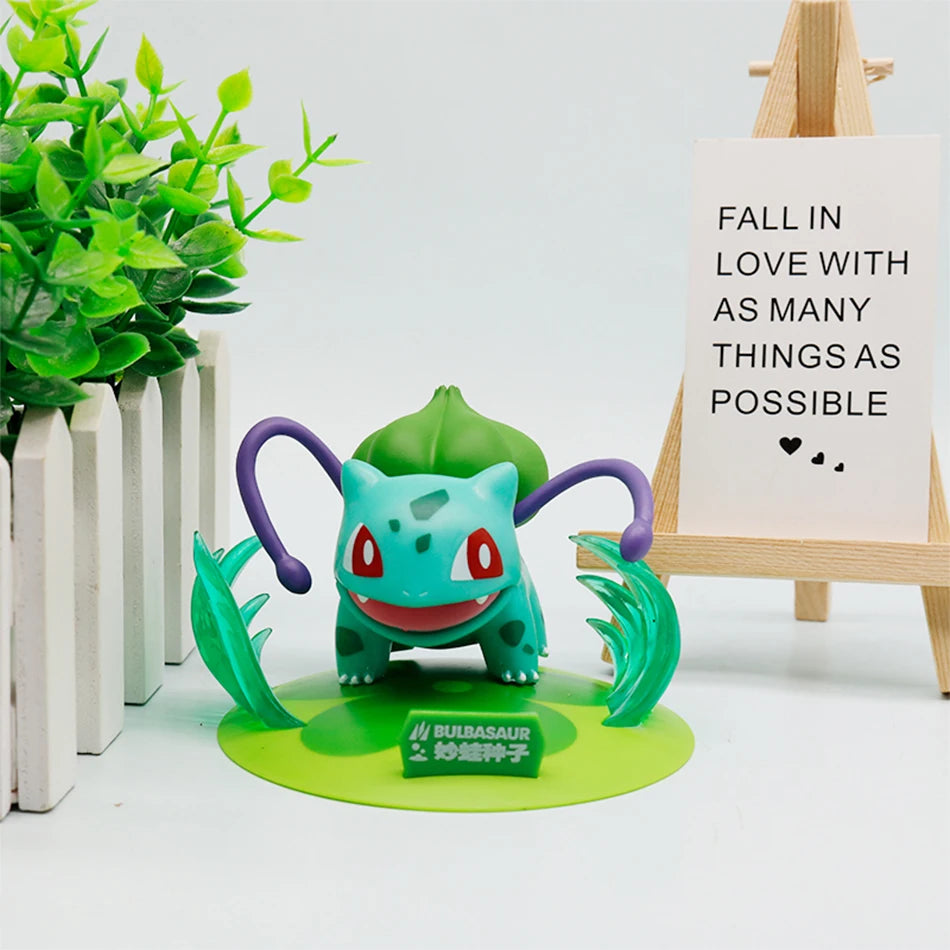Pokemon Series Blind Box Pikachu Mewtwo Anime Figures Ornaments Dolls Gardevoir Sylveon Model Fans Desktop Car Christmas Gift