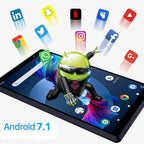 New Arrival 7 INCH LF705 WIFI Tablet PC 2GB RAM 16GB ROM Sun8iw15 Quad-Core Android 7.0 Dual Camera Quad-Core 1024 x 600 pixels