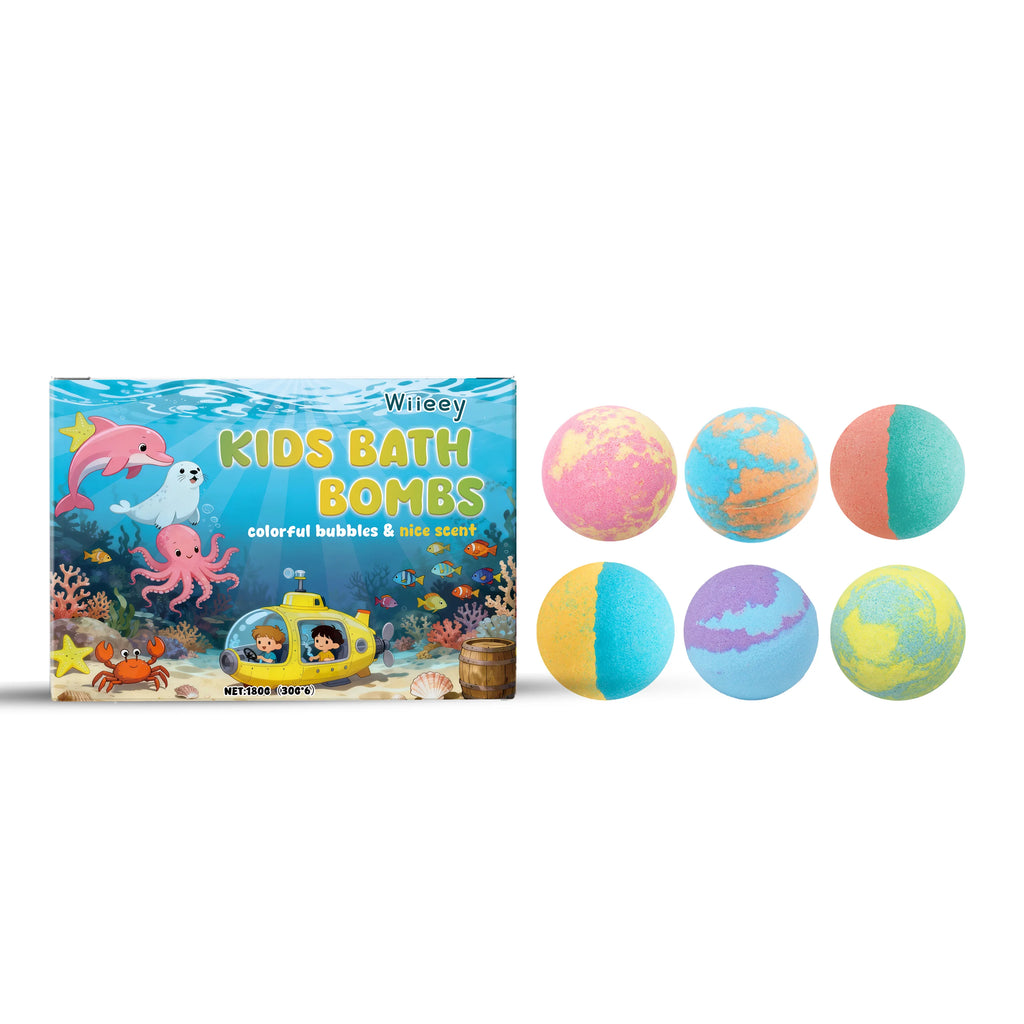 12pcs Bath Bombs Set with Surprise Toys Inside Essential Oil Moisturizing Skin Care Bathtime Sensory Play Gift for Boys & Girls