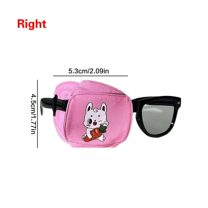 1Pcs Cute Kids Strabismus Treatment Vision Care Children Kids Child Occlusion Medical Lazy Eye Patch Eyeshade