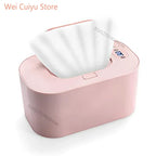 Mini Baby Wet Wipe Warmer Heater Portable Heating Box Home Car Use Towel Dispenser for Napkin & Disinfecting Wipes