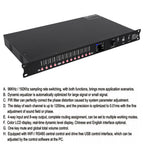DP48X Professional Digital Audio Processor 4Input 8Output  Drive Rack Procesador With RIR DEQ 192KHZ Speaker Management System