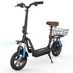 ISCOOTER i12 Adult Electric Scooter 500W Motor E- Scooter 36V7.5AH Battery Electric Scooter 12 Inch Road Tire Electric Scooter