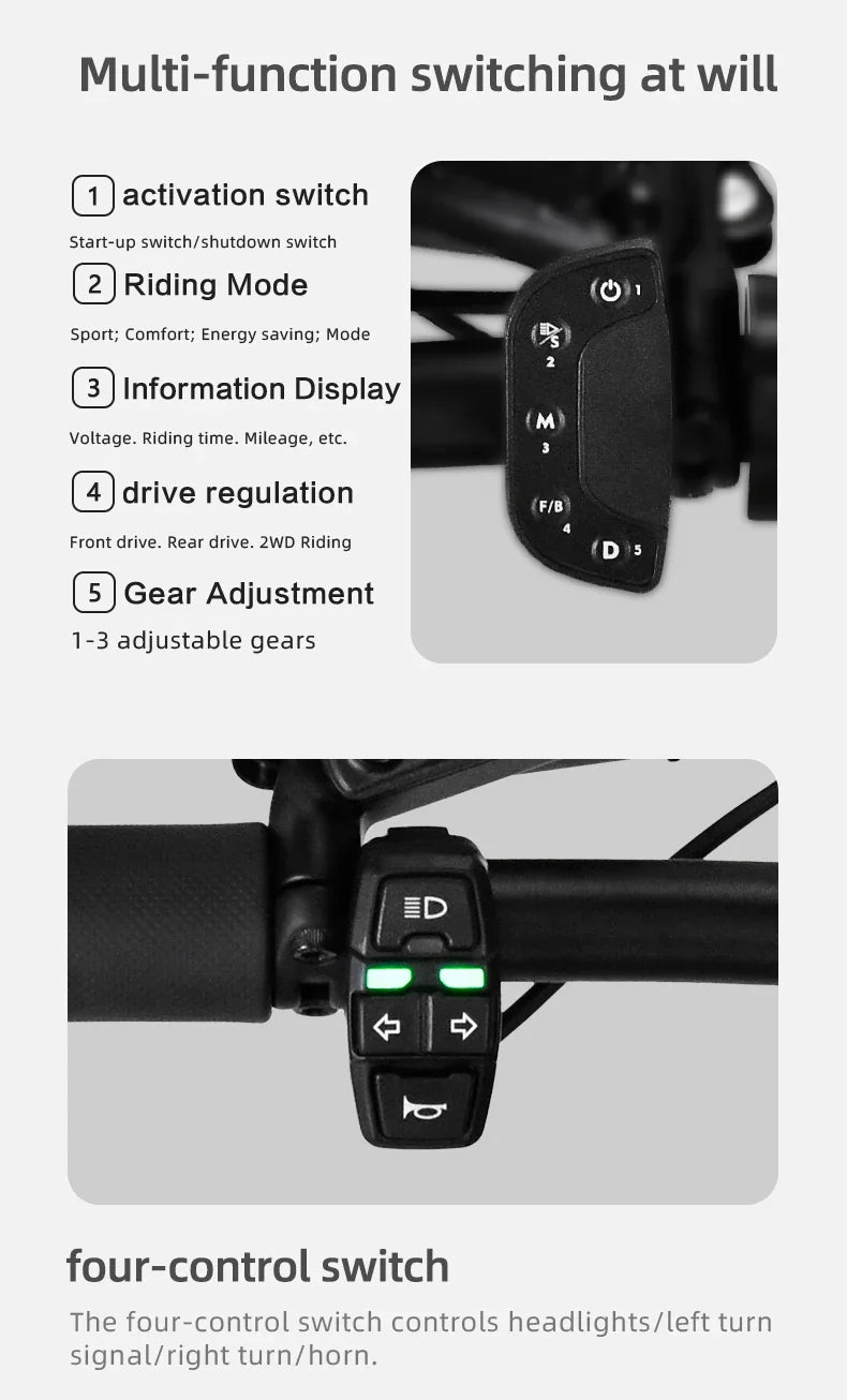 BOYUEDA Q7Pro Max Electric Scooter 2*1600W Dual Motor 52V28A Battery Adult Off-road E-Scooter 10 Inch City commuting EScooter