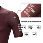 DAREVIE Cycling Jersey Small Size SPF 50+ Training Level Men Women Long Sleeves Cycling Jersey Breathable Man Cycling Maillott