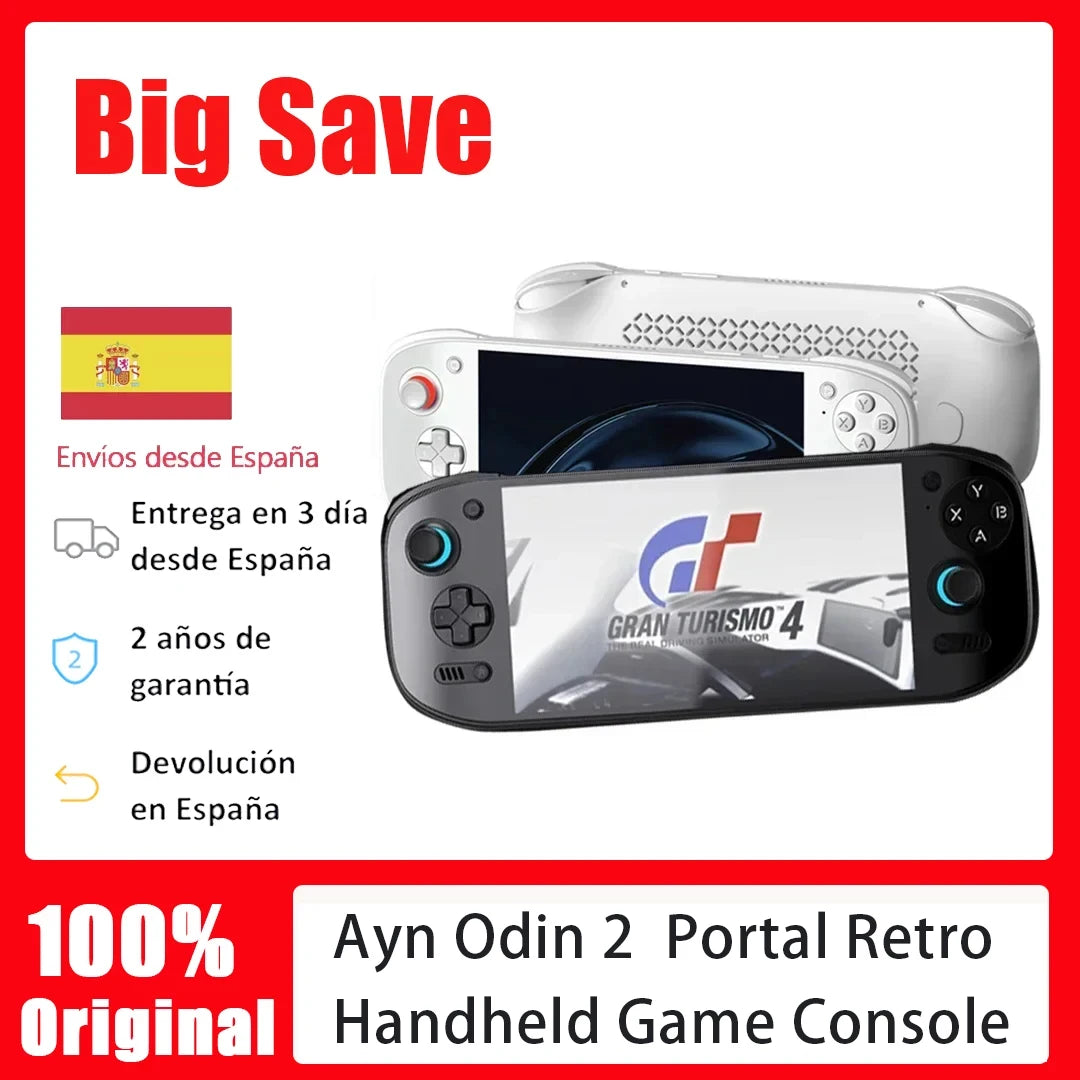 Ayn Odin 2 Portal Retro Handheld Game Console | 7" 120Hz Display, 8 Gen 2, 8000mAh Portable Video Game Console for Gift Ürün ana görseli