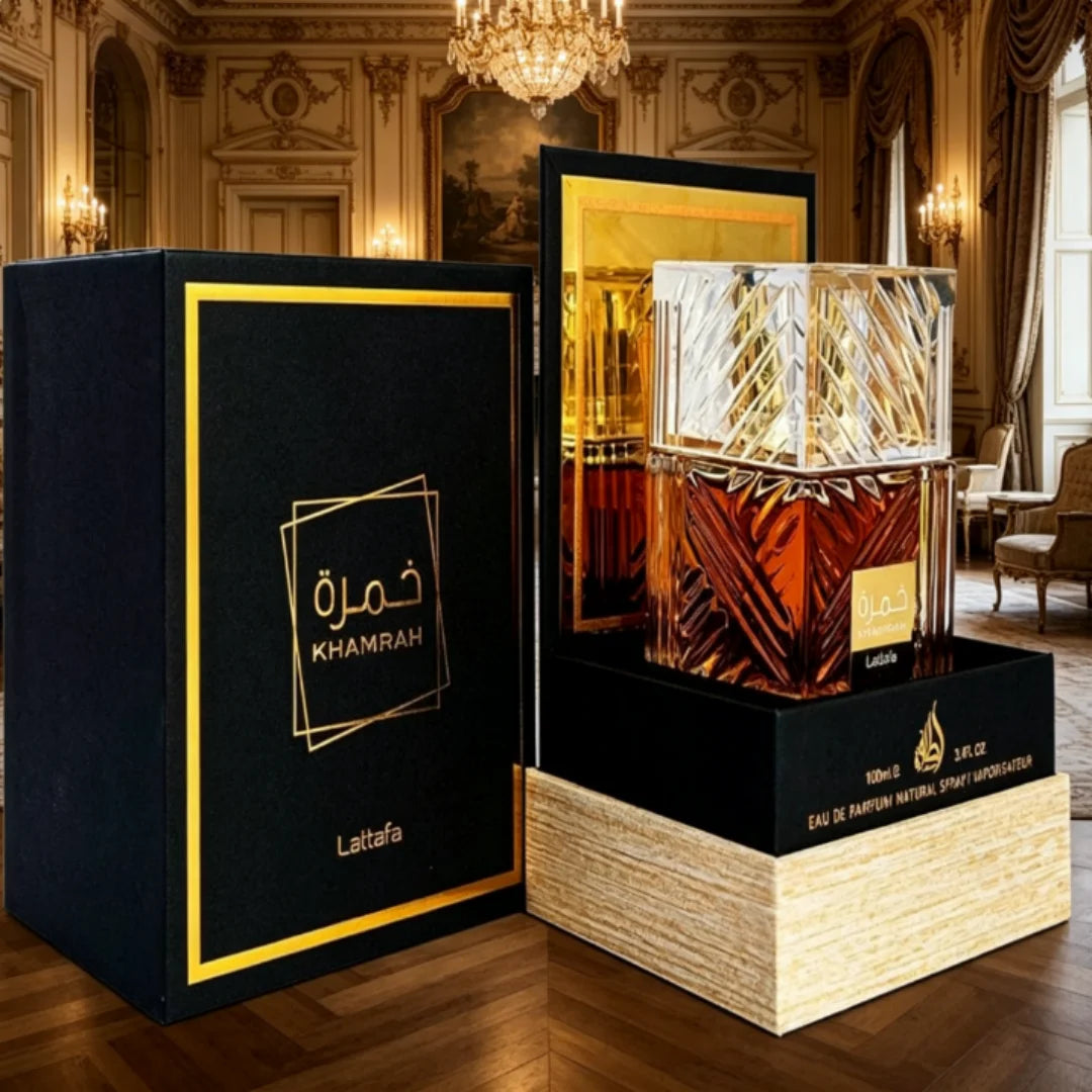 Lattafa Khamrah Karaz Unisex perfume spray, 3.4oz/100ml Men's perfume Women's perfume Ürün ana görseli