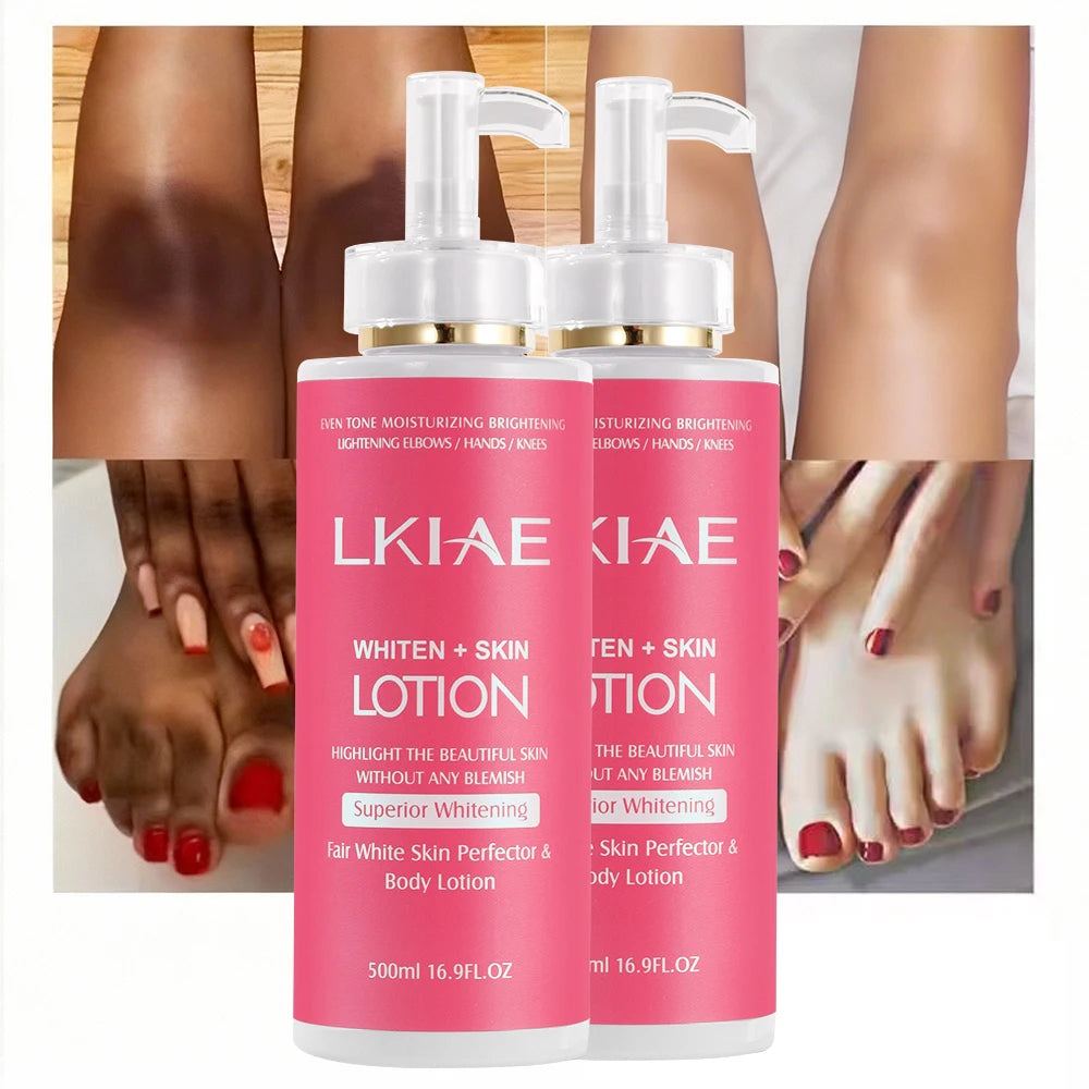 AILKE Superior Whitening Body Lotion, Moisturizing, Smooth Skin, Reduce Dark Spots, With Rose Essential Oil, Niacinamide, 500ml Ürün ana görseli