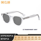O-Q CLUB Retro Round Men Sunglasses Women's Sun Glasses Woman UV400 Lunette Zonnebril Dames Polarized Lenses Man Eyewear Vintage