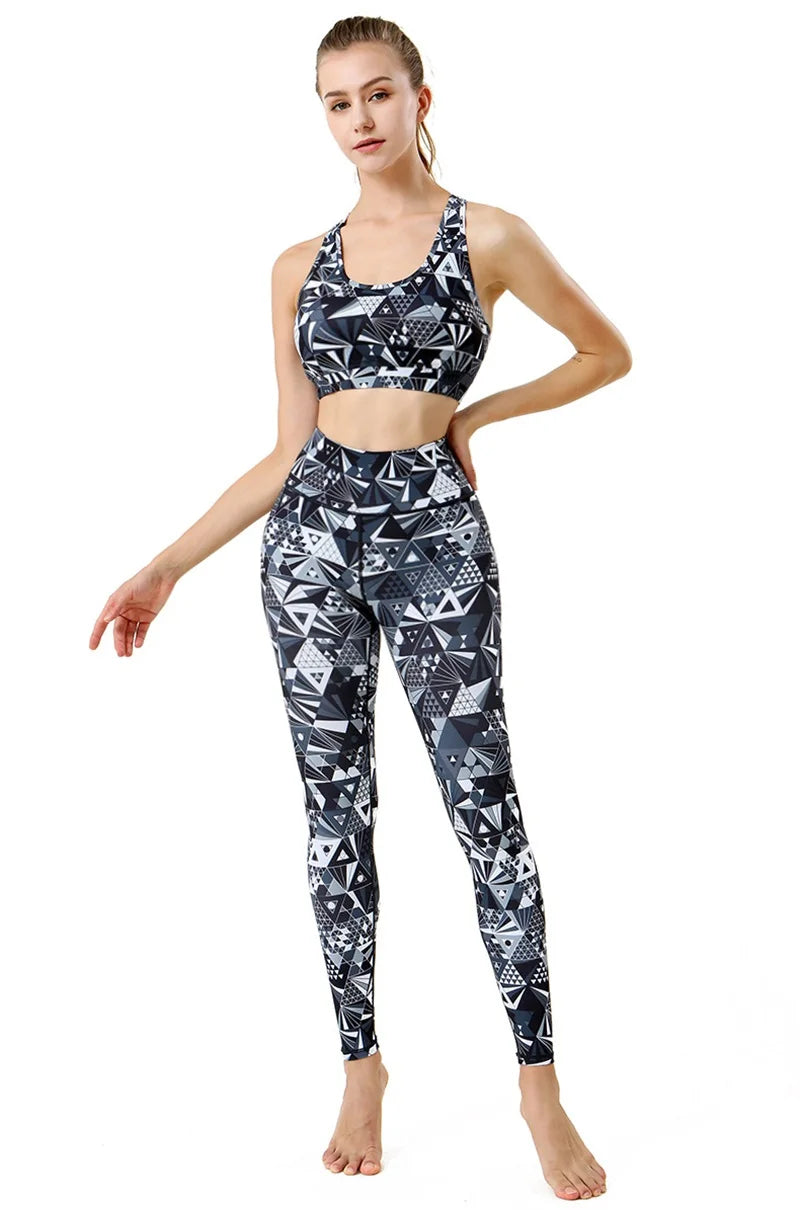 Cloud Hide Women Home Yoga Pants Fitness Gym Exercise Sports Leggings High Waist Sexy Long Print Tights Workout Running Trouser