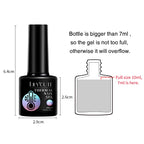 LILYCUTE 7ML 6PCS Neon Gel Nail Polish Set fluorescent Series Color Changing Semi Permanent Soak Off Manicure kit Nail Art Gel