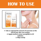 EELHOE Sunscreen Face Oil Control Uv Isolation Anti-Sun Moisturizing Face Suncream Spf 50 Face Repair Skin Care Sun Tan Lotion