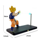 DRAGON BALL Son Goku Kamehameha night lamp desktop decoration model night anime surrounding children's toys birthday gift