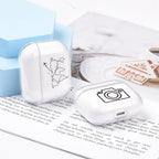 Hard Plastic Case for AirPods Pro 2 USB C Case for airpods 3 2 1 Case Transparent Cover for airpod pro 3 funda Air Pods 3 Coque