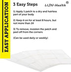 30 Patches Myo-Inositol & D-Chiro Inositol Transdermal Patches with Vitamin B8 for Women Support Hormone Balance