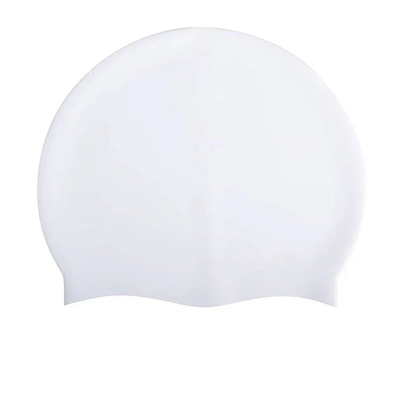 Swimming Cap Silicone Waterproof Swim Hat for Men Women Adult Kids Pool Caps Diving Swimming Equipment Elastic Caps 2025