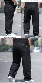 Oversize Jeans for Man Male Jeans Pants Denim Pants Men's Jean Big Size Baggy Y2k Mens Cargo Black New Wide Leg Trousers
