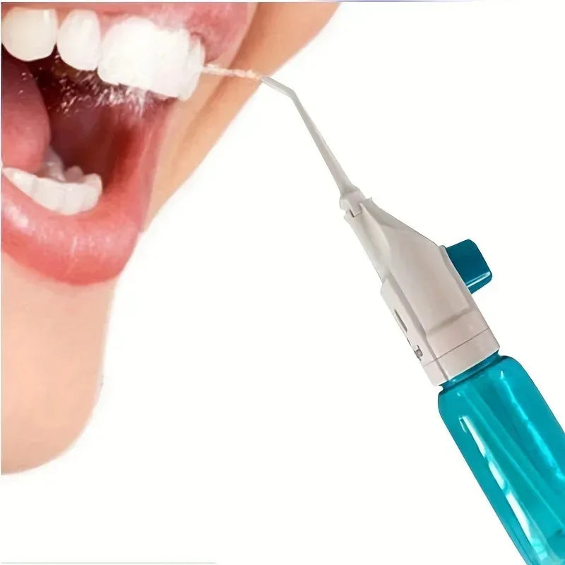 1PC Toothpick Style Portable Manual Water Flosser High-Pressure Oral Irrigator for Deep Cleaning of Gums And Teeth Care Secondary image