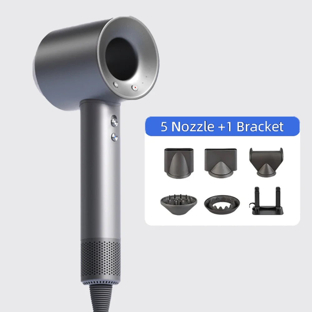 1600W Professional Hair-care Negative Ion Hair dryer 220V Leafless Hairdryer High Speed household Blow Dryer Salon Style Tool