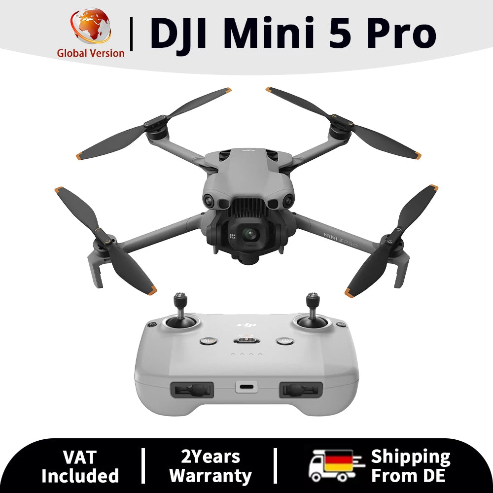 DJI Mini 5 Pro Ultra-Light & Folk Drone 4K/60fps HDR Video Camera Drone Under 250g Extended Battery Life Ürün ana görseli