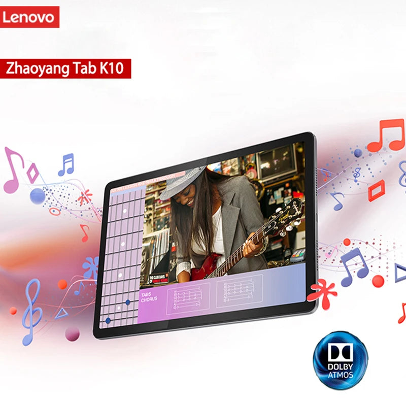 Global Rom Lenovo Tab K10 M11 Wifi LTE MTK Helio G88 Zhaoyang Multi Language 10.95-inch 90hz 400nits Face Recognition 7040mAh