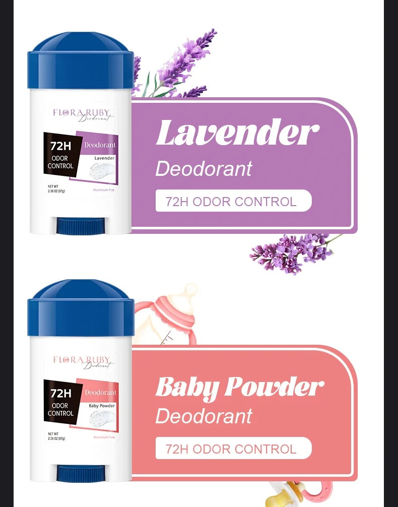 Body Odor Remove Cream Underarm Bad Smell Sweating Solid Perfume Elegant Long-lasting Fragrances Cream Plant Aroma Deodorants ﻿