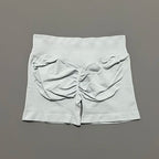 HISTELLO Impacts Shorts 4.5" Women Fitness Sports Biker Shorts Low Waist Gym Short Workout Scrunch Butt Yoga Seamless Leggings