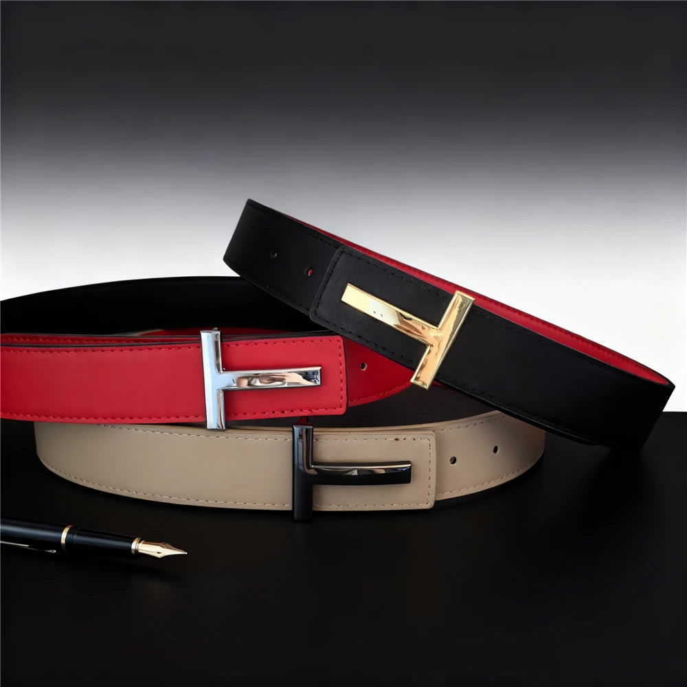 2026 Width 3.8cm Famous Brand Belt Men Top Quality Luxury Leather Belts for Men Strap Metal Belt Fashion Women's Belt jeans Ürün ana görseli