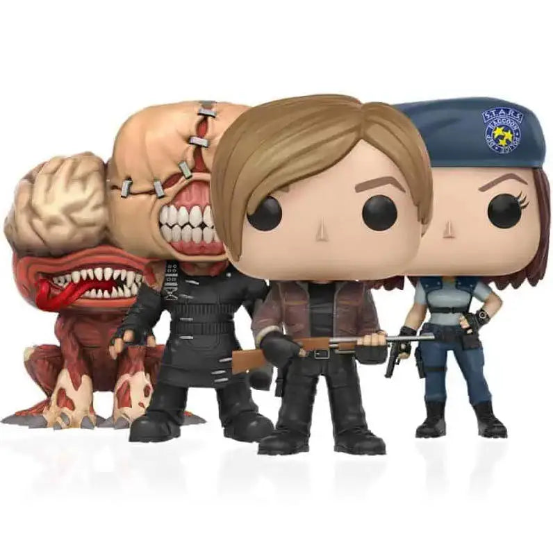Resident Evil - The Nemesis #157 Jill Valentine #155 Leon S. Kennedy #156 Licker #158 Vinyl Figure Collection Model Toys