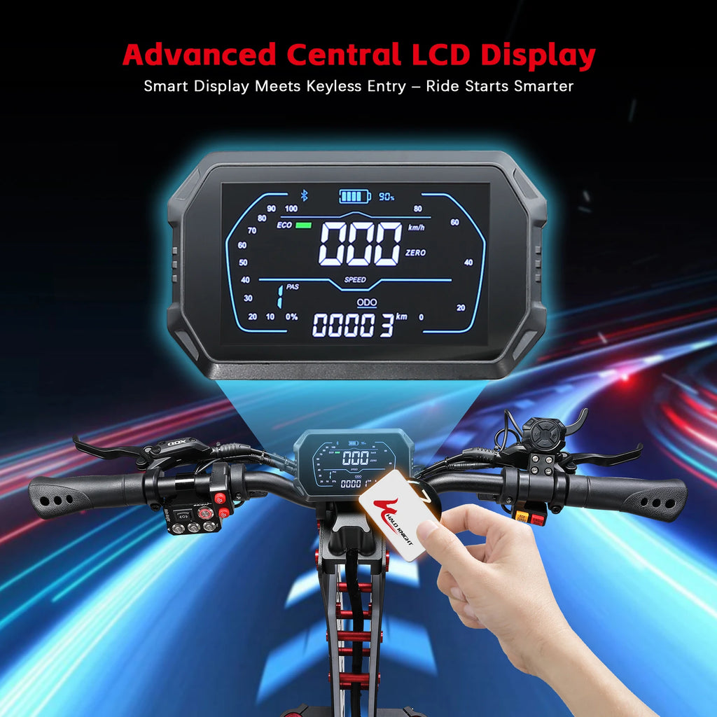 HALO KNIGHT T107Max 72V 8000W Adult Electric Scooter Fast 120km/h Electrical Scooter Powerful Dual Motors Escooter Top E-scooter