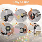 Stainless Steel Cookie gun Cake Cream Decorating Gun Cookie Making Machine Nozzles Mold Pastry Syringe Extruder Baking Tools