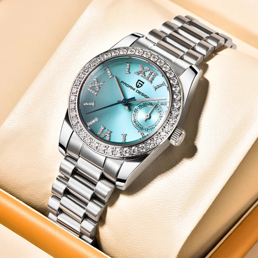 PAGANI DESIGN 2026 New 32MM Women's Wristwatch Elegant Luxury Quartz Watch For Women Fashion Waterproof Watches Sapphire Clock Ürün ana görseli
