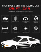 Skymaker AE86 Model LD1801 RX-7 FC LD1802 1:18 RC Drift Car 1/18 2.4G Remote Control ESP Gyroscope LED Mini RC Racing Car Toys