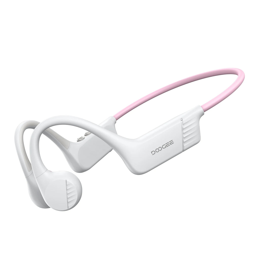 DOOGEE BoneBeat Run Bone Conduction Headphones Open-Ear Wireless Sports Earphone 10 Hours Battery Life for Running, Cycling
