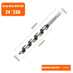 230mm Metal Steel Center Drill 6/8/10/12/14/16/18/20/22/25mm HSS Twist Drill Bit for Wood Door Lock Reaming Woodworking Tools