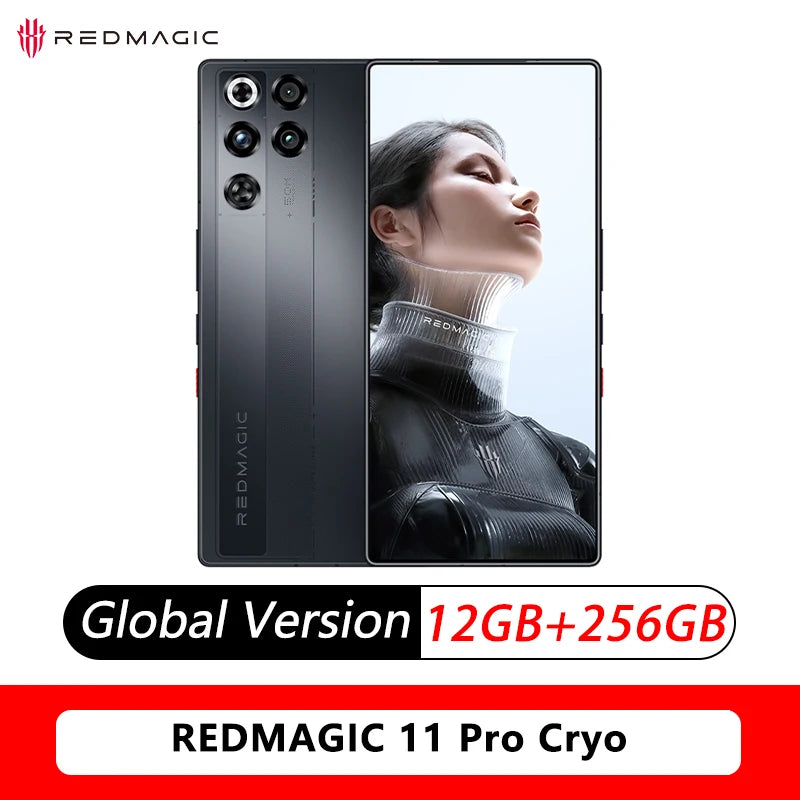 (Used) Phone gaming RedMagic 11 Pro 5G, International version, screen Ins, processor-shaped 8 Elite Gen 5, battery-mAh, 50 MP photo Device, NFC compatible