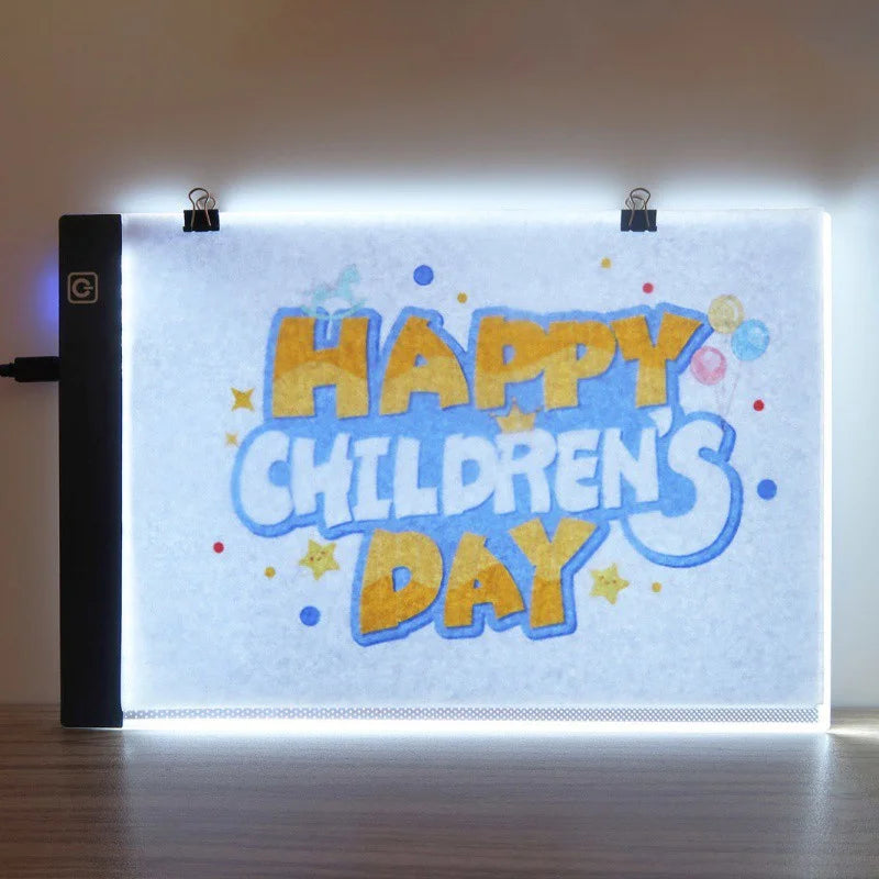 LED Light Pad copy table Transparent Writing Drawing Board Ideal for Artist  And Students Anime Art Replication Tracing Tool