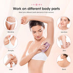 Laser Epilator IPL Hair Removal Laser Epilator For Women 500,000 Flash Depilator Pulses Permanent Painless Hair Removal
