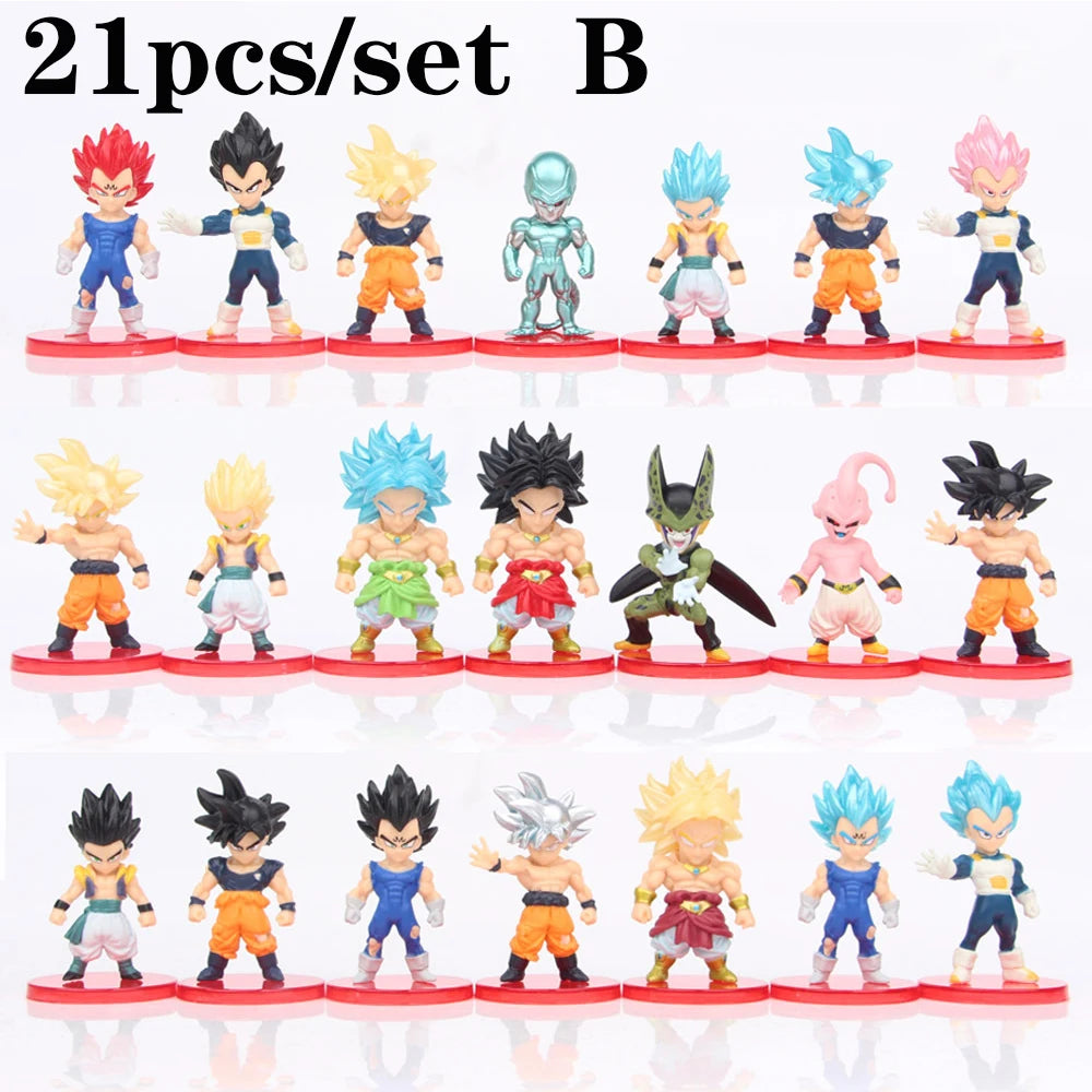 Dragon Ball Action Figure SHF Super Saiyan Anime Figurine Movable and Modifiable Doll Model Collection Toys Gifts ﻿