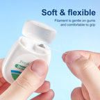 6/3/1 pcsWhite Box Mint Dental Floss Roll - Cleaning Oral Tools - Dental Floss Stick Adult Home Set - Cleaning Interdental Brush